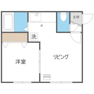フォレスト南郷【301号室】の間取り