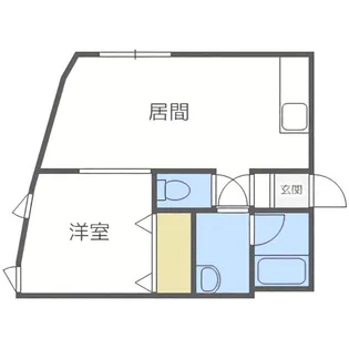 KIRAMECK月寒中央(キラメック月寒中央)【205号室】の間取り