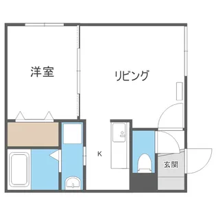 Avancer本通南【3階】の間取り