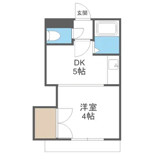 メゾンドシャルム【4階】の間取り