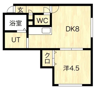 ブリックスクエア【3階】の間取り