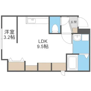 カーサAT南郷(casaAT南郷)【4階】の間取り
