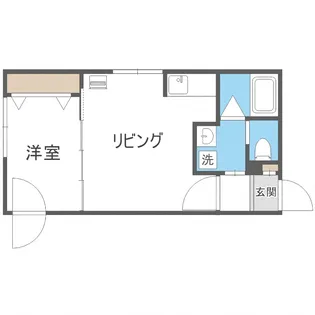 ラフィーネ医大前【1階】の間取り