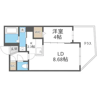 La.Dimora 本郷(ラ ディモーラ本郷)【1階】の間取り