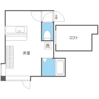 MMハイムII【206号室】の間取り