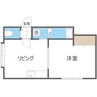 シャルマン木の花【7号室】の間取り