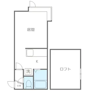 グランステージ月寒中央【3階】の間取り