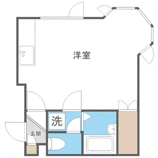 ミモザハウス【102号室】の間取り