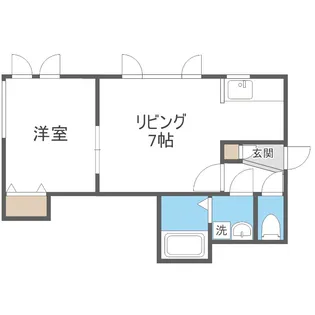 アマンプリ【206号室】の間取り