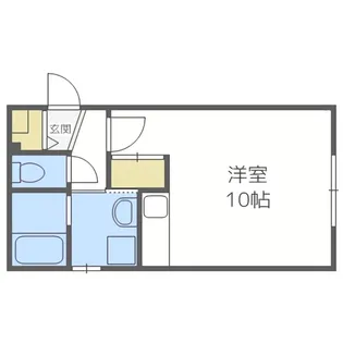 KDMハイツ【1階】の間取り
