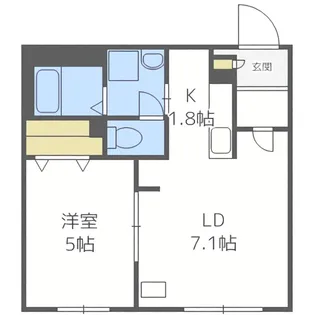 cocoLu【2階】の間取り