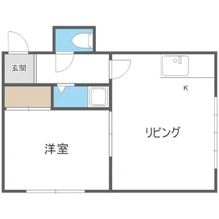 アパートメントアーバン【403号室】の間取り