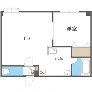 パブリック56【3階】の間取り
