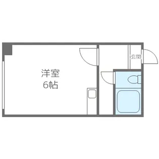 イーストヒル【201号室】の間取り