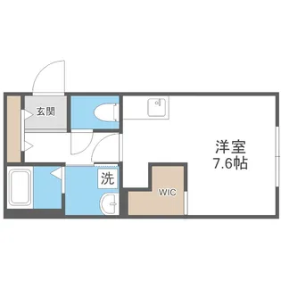 カレラ豊平2nd【2階】の間取り