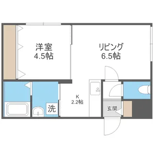 Enchant S-Village16N(エンチャントエスヴィレッジ16N)【201号室】の間取り