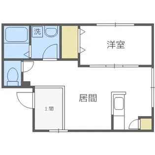 アトリア月寒【3階】の間取り