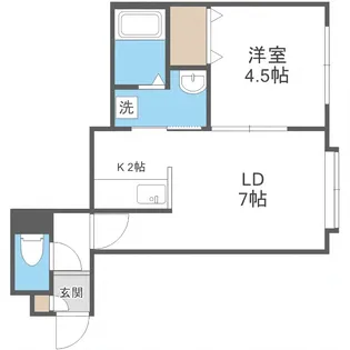 メゾン・ド・ソレイユ【102号室号室】の間取り