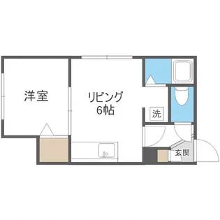 ライベックス澄川【202号室】の間取り