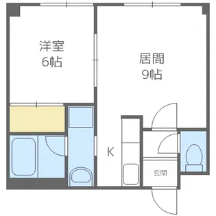 プリエールコート【406号室】の間取り