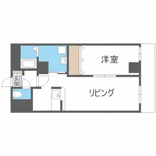 エステラ東札幌【8階】の間取り