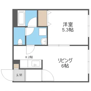 シェリール美園【1階】の間取り