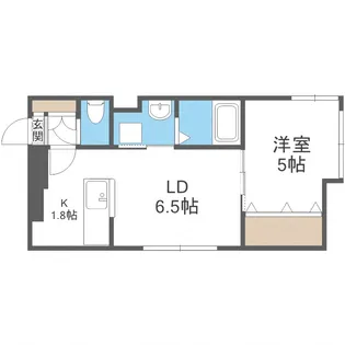 b montagne(ビーモンターニュ)【1階】の間取り