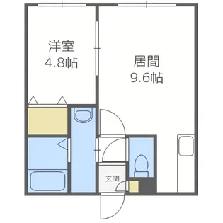 グランドヒルズ【2階】の間取り