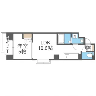 ヴィターレ【901号室】の間取り