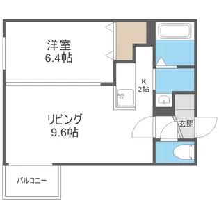MIREI(ミレイ)【4階】の間取り