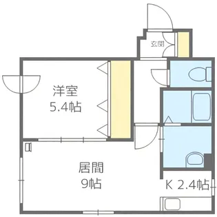 Aster(アスター)【1階】の間取り