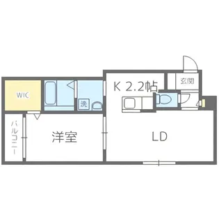 グランスター24【2階】の間取り