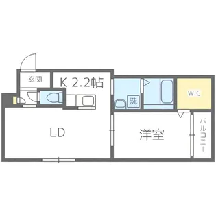 グランスター24【3階】の間取り