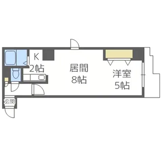 ミラバ豊平【10階】の間取り