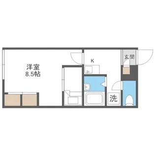 ラフォーレII【107号室】の間取り
