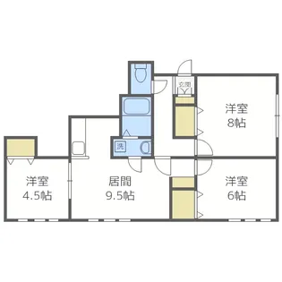 グランドガーデン【3階】の間取り