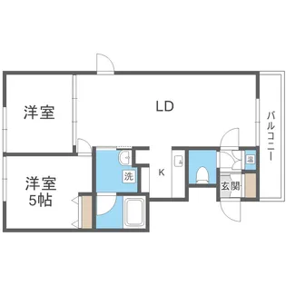 EMINENCE 美園85【1階】の間取り