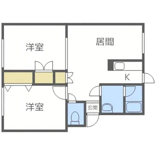サンタリベロ【4階】の間取り