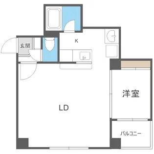 ワイズシティビル【4階】の間取り