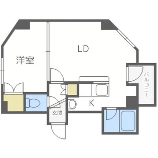 ワイズシティビル【402号室】の間取り