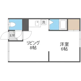 トークフラット【202号室】の間取り