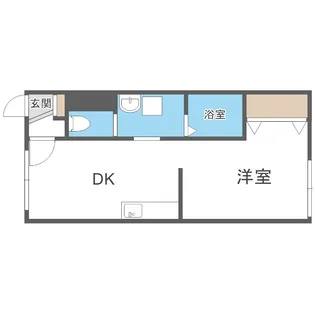 モン・リジェール【203号室】の間取り