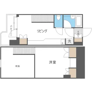 サンシャイン・シティー21【1028号室】の間取り