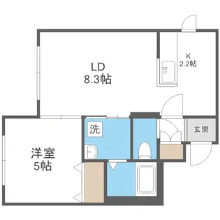 BIRTH【1階】の間取り
