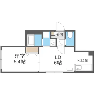 新築)ラグジースペースS13【1階】の間取り