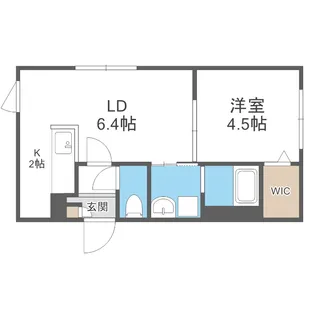 新築)ラグジースペースS13【1階】の間取り