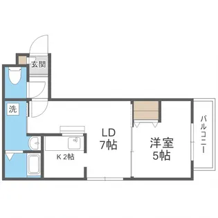 サンコート本郷通【2階】の間取り