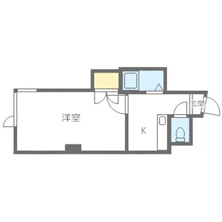 コスモス菊水【908号室】の間取り