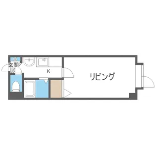 アルテピアッツァⅡ【407号室】の間取り