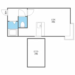 サンテラス911【201号室】の間取り